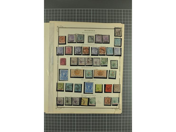 1854/1920 (ca.), ungebrauchte und meist gestempelte  Sammlung mit allein über 20 Werten ex Mi.-Nr. 3III bis 8, diese wie meis