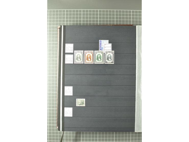 1876/2002, postfrische, ungebrauchte und gestempelte Sammlung mit u.a. Mi.-Nr. 119-20, 124 (4er-Block), 142/46 (2) etc.