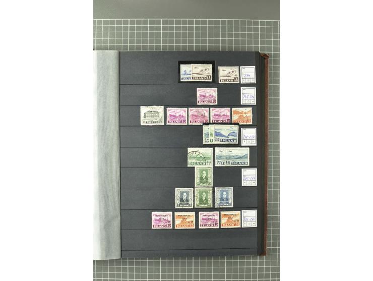 1876/2002, postfrische, ungebrauchte und gestempelte Sammlung mit u.a. Mi.-Nr. 119-20, 124 (4er-Block), 142/46 (2) etc.