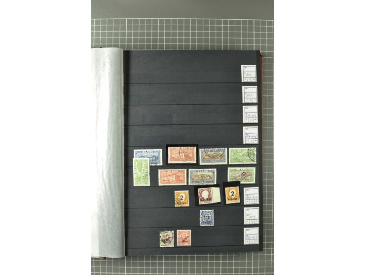 1876/2002, postfrische, ungebrauchte und gestempelte Sammlung mit u.a. Mi.-Nr. 119-20, 124 (4er-Block), 142/46 (2) etc.