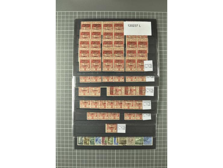 1852/1992 (ca.), interessante Partie mit besseren Werten, Abarten, etc., dabei u.a. optisch sehr schönes Savoyer Kreuz, Kirch