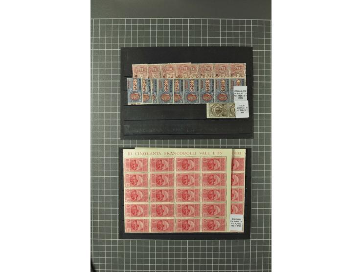 1852/1992 (ca.), interessante Partie mit besseren Werten, Abarten, etc., dabei u.a. optisch sehr schönes Savoyer Kreuz, Kirch