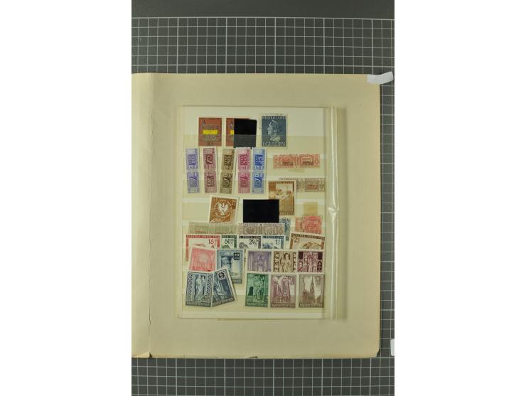 1852/1960, hochinteressante Partie mit dem Schwerpunkt auf den Altitalienischen Staaten, dabei zahlreiche gute Werte u.a. Kir