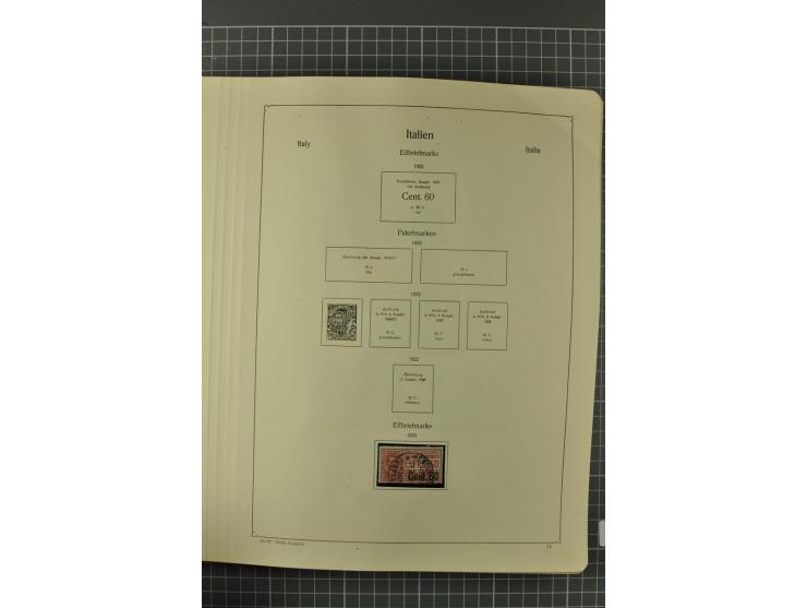 1852/1960, hochinteressante Partie mit dem Schwerpunkt auf den Altitalienischen Staaten, dabei zahlreiche gute Werte u.a. Kir