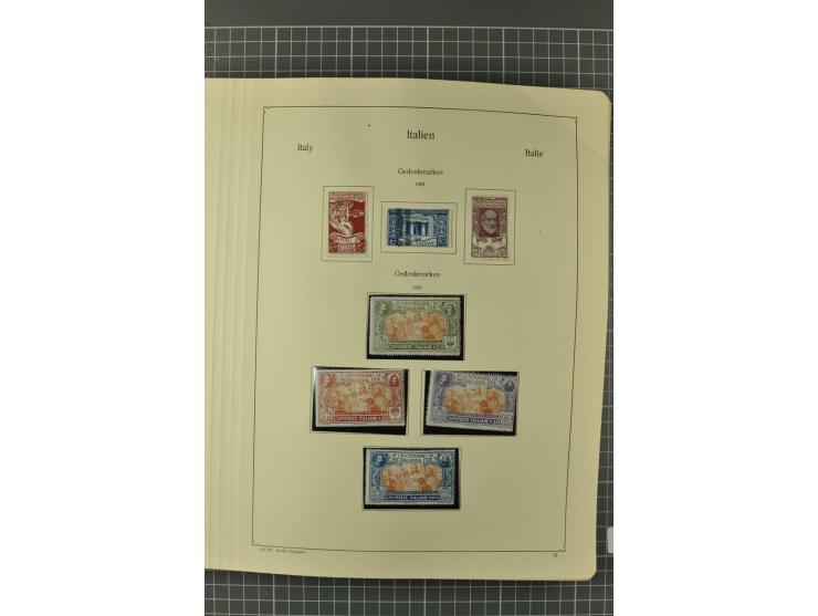 1852/1960, hochinteressante Partie mit dem Schwerpunkt auf den Altitalienischen Staaten, dabei zahlreiche gute Werte u.a. Kir