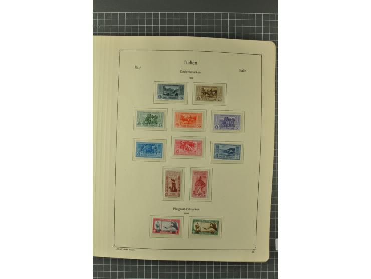 1852/1960, hochinteressante Partie mit dem Schwerpunkt auf den Altitalienischen Staaten, dabei zahlreiche gute Werte u.a. Kir