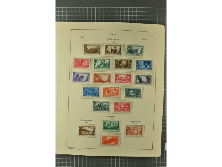 1852/1960, hochinteressante Partie mit dem Schwerpunkt auf den Altitalienischen Staaten, dabei zahlreiche gute Werte u.a. Kir
