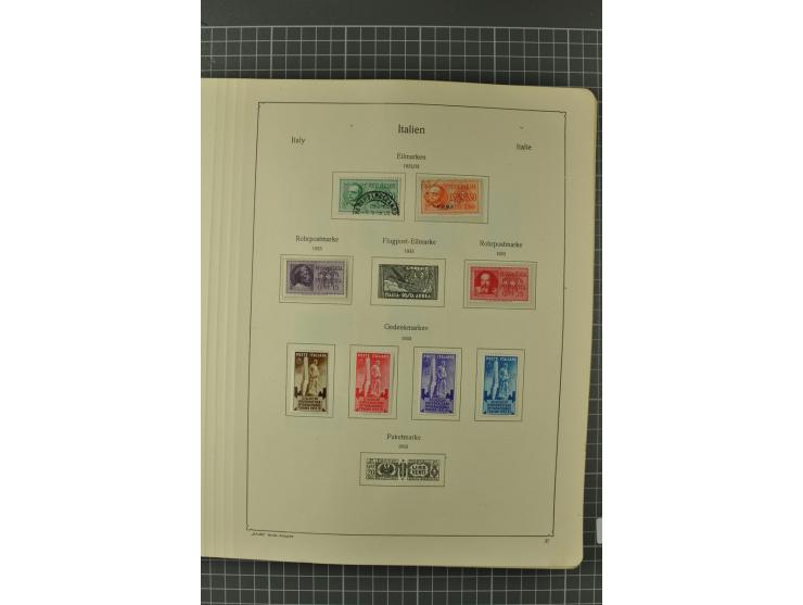 1852/1960, hochinteressante Partie mit dem Schwerpunkt auf den Altitalienischen Staaten, dabei zahlreiche gute Werte u.a. Kir