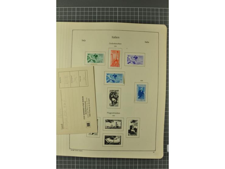 1852/1960, hochinteressante Partie mit dem Schwerpunkt auf den Altitalienischen Staaten, dabei zahlreiche gute Werte u.a. Kir