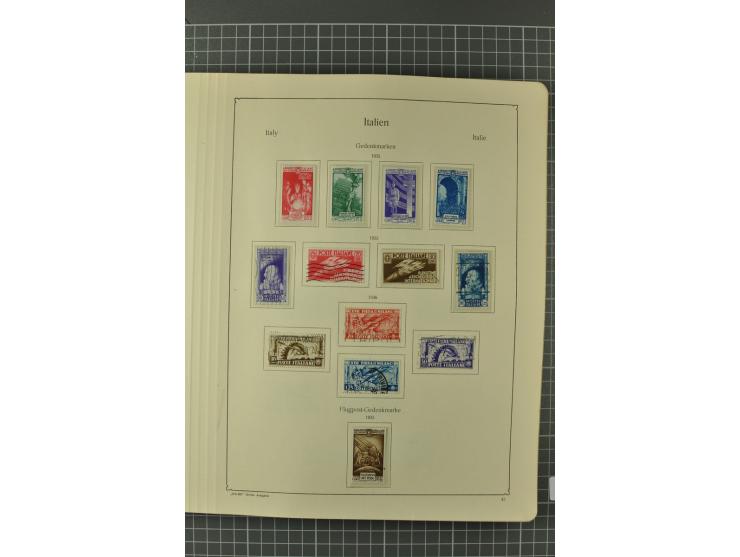 1852/1960, hochinteressante Partie mit dem Schwerpunkt auf den Altitalienischen Staaten, dabei zahlreiche gute Werte u.a. Kir