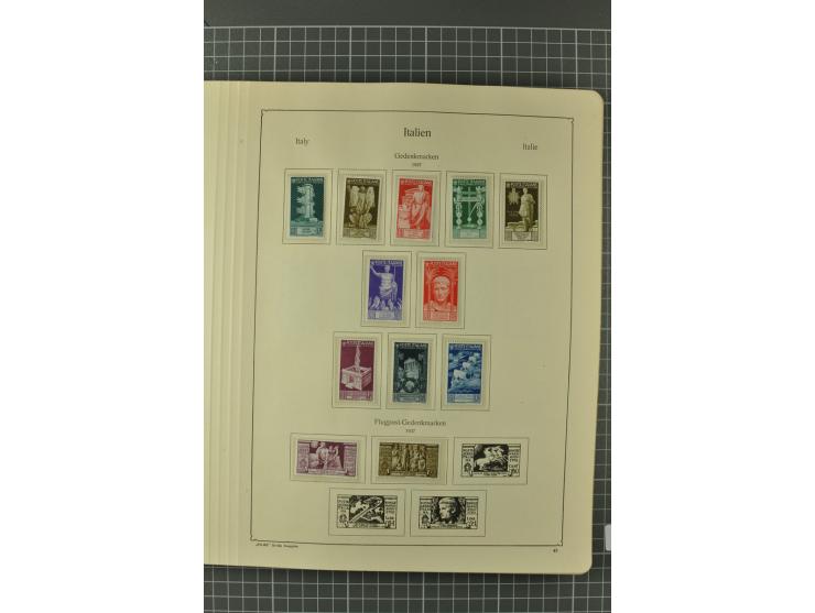 1852/1960, hochinteressante Partie mit dem Schwerpunkt auf den Altitalienischen Staaten, dabei zahlreiche gute Werte u.a. Kir