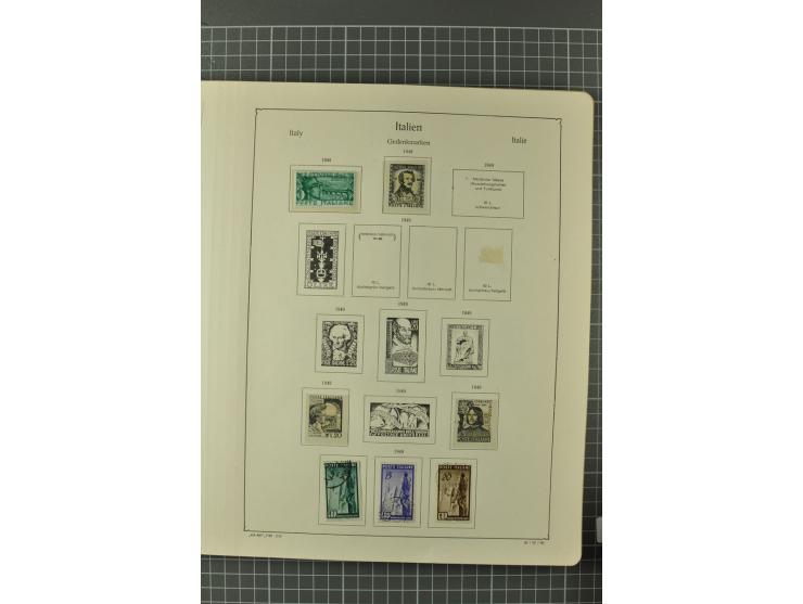 1852/1960, hochinteressante Partie mit dem Schwerpunkt auf den Altitalienischen Staaten, dabei zahlreiche gute Werte u.a. Kir