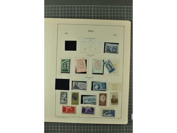 1852/1960, hochinteressante Partie mit dem Schwerpunkt auf den Altitalienischen Staaten, dabei zahlreiche gute Werte u.a. Kir