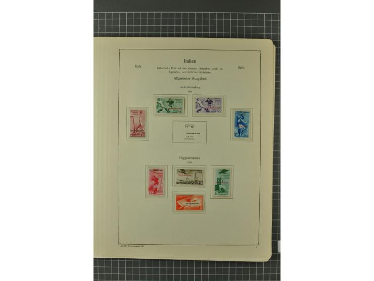 1852/1960, hochinteressante Partie mit dem Schwerpunkt auf den Altitalienischen Staaten, dabei zahlreiche gute Werte u.a. Kir