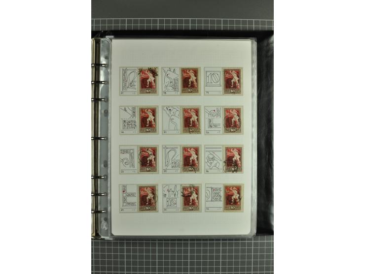 1918/2000, enorm umfangreiche ungebrauchte/postfrische und gestempelte Sammlung mit einer Vielzahl an guten Werten und Besond