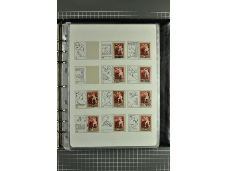 1918/2000, enorm umfangreiche ungebrauchte/postfrische und gestempelte Sammlung mit einer Vielzahl an guten Werten und Besond
