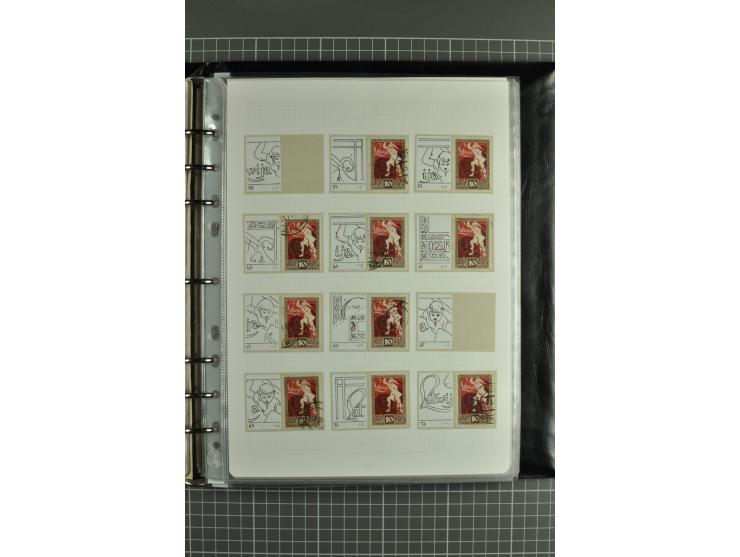 1918/2000, enorm umfangreiche ungebrauchte/postfrische und gestempelte Sammlung mit einer Vielzahl an guten Werten und Besond