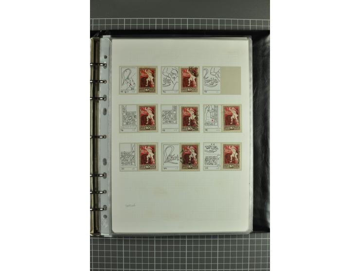 1918/2000, enorm umfangreiche ungebrauchte/postfrische und gestempelte Sammlung mit einer Vielzahl an guten Werten und Besond