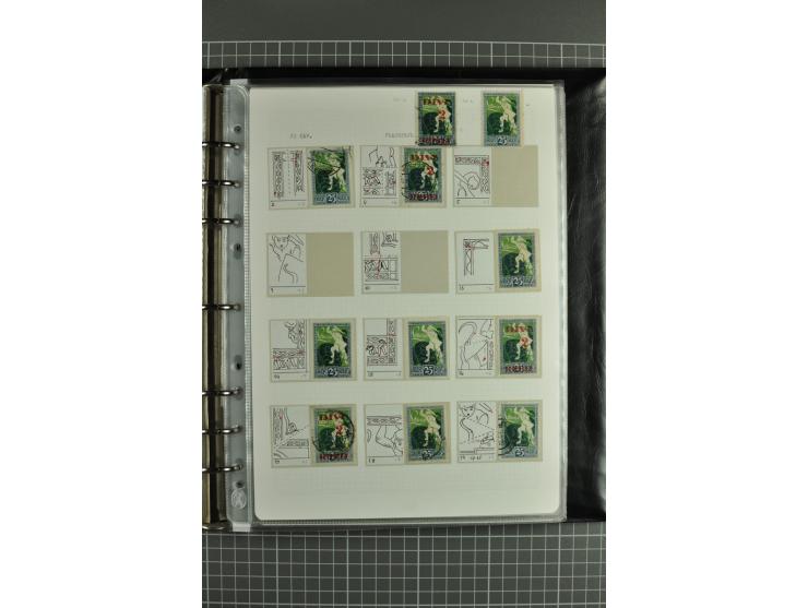 1918/2000, enorm umfangreiche ungebrauchte/postfrische und gestempelte Sammlung mit einer Vielzahl an guten Werten und Besond