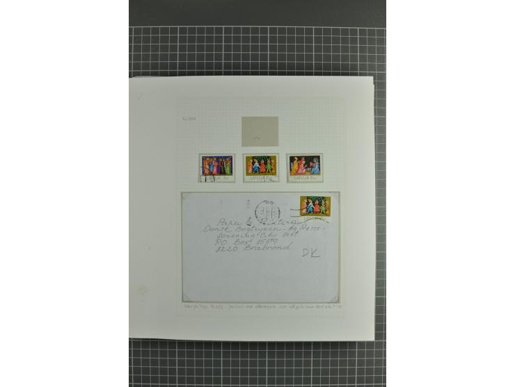 1918/2000, enorm umfangreiche ungebrauchte/postfrische und gestempelte Sammlung mit einer Vielzahl an guten Werten und Besond
