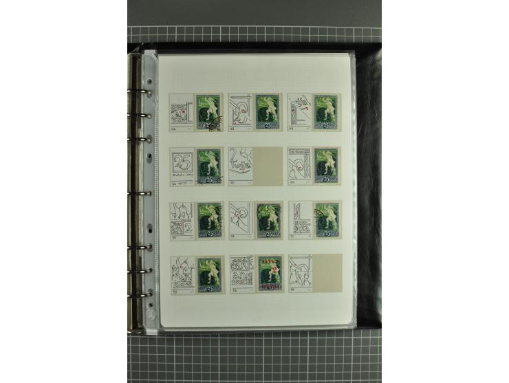 1918/2000, enorm umfangreiche ungebrauchte/postfrische und gestempelte Sammlung mit einer Vielzahl an guten Werten und Besond
