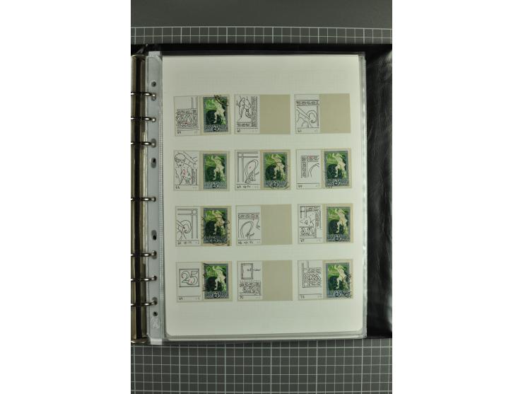 1918/2000, enorm umfangreiche ungebrauchte/postfrische und gestempelte Sammlung mit einer Vielzahl an guten Werten und Besond