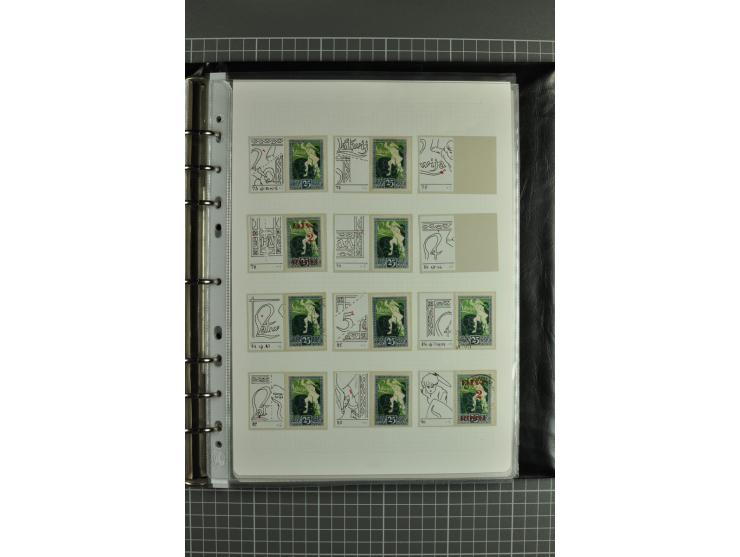 1918/2000, enorm umfangreiche ungebrauchte/postfrische und gestempelte Sammlung mit einer Vielzahl an guten Werten und Besond