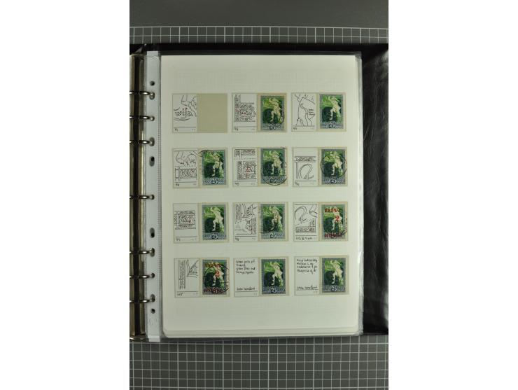 1918/2000, enorm umfangreiche ungebrauchte/postfrische und gestempelte Sammlung mit einer Vielzahl an guten Werten und Besond