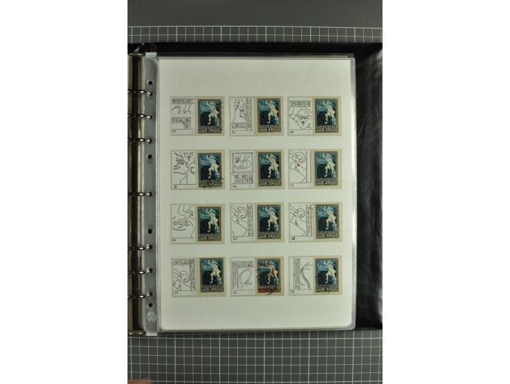 1918/2000, enorm umfangreiche ungebrauchte/postfrische und gestempelte Sammlung mit einer Vielzahl an guten Werten und Besond