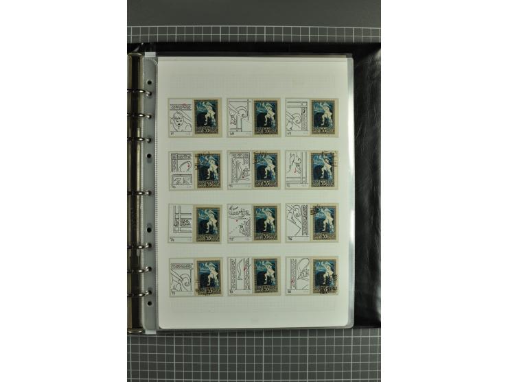 1918/2000, enorm umfangreiche ungebrauchte/postfrische und gestempelte Sammlung mit einer Vielzahl an guten Werten und Besond