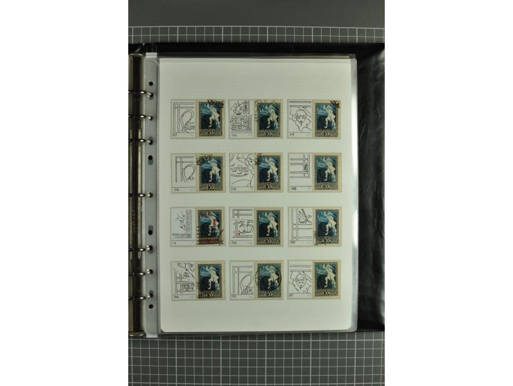 1918/2000, enorm umfangreiche ungebrauchte/postfrische und gestempelte Sammlung mit einer Vielzahl an guten Werten und Besond