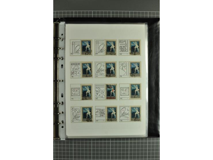 1918/2000, enorm umfangreiche ungebrauchte/postfrische und gestempelte Sammlung mit einer Vielzahl an guten Werten und Besond