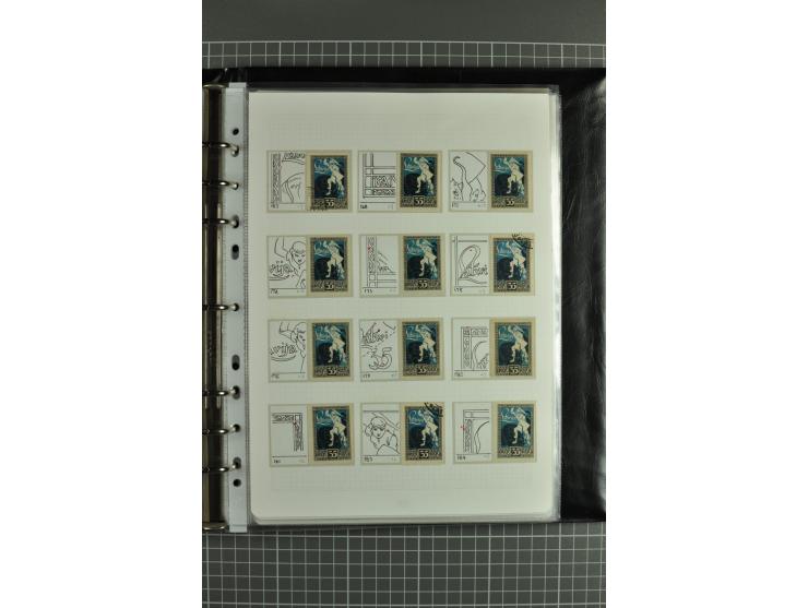 1918/2000, enorm umfangreiche ungebrauchte/postfrische und gestempelte Sammlung mit einer Vielzahl an guten Werten und Besond