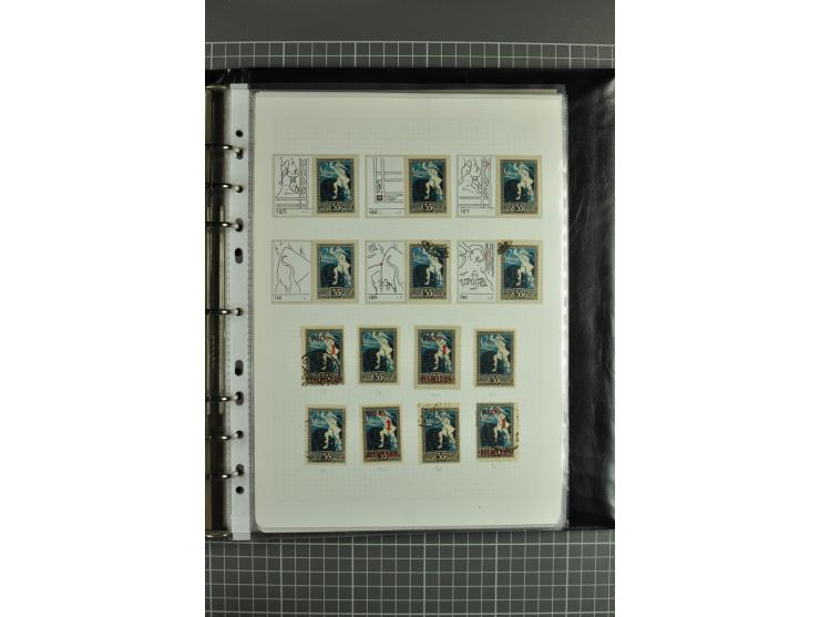 1918/2000, enorm umfangreiche ungebrauchte/postfrische und gestempelte Sammlung mit einer Vielzahl an guten Werten und Besond