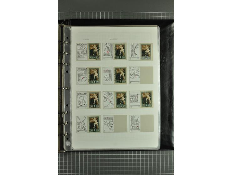1918/2000, enorm umfangreiche ungebrauchte/postfrische und gestempelte Sammlung mit einer Vielzahl an guten Werten und Besond