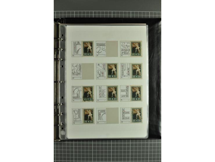 1918/2000, enorm umfangreiche ungebrauchte/postfrische und gestempelte Sammlung mit einer Vielzahl an guten Werten und Besond