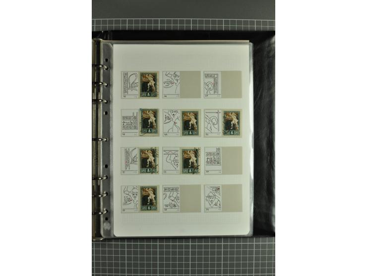 1918/2000, enorm umfangreiche ungebrauchte/postfrische und gestempelte Sammlung mit einer Vielzahl an guten Werten und Besond