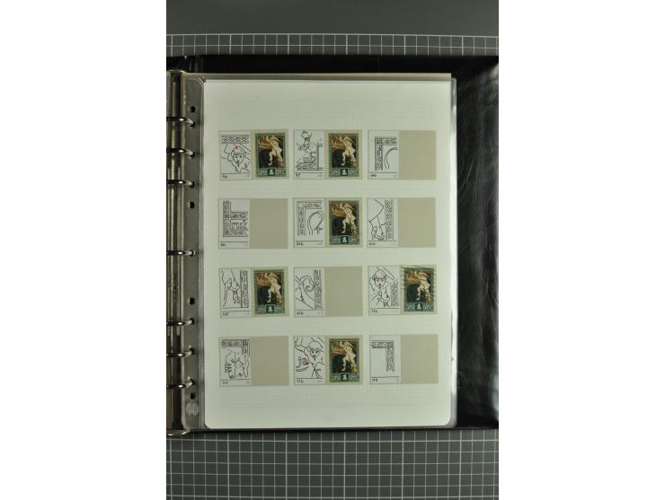 1918/2000, enorm umfangreiche ungebrauchte/postfrische und gestempelte Sammlung mit einer Vielzahl an guten Werten und Besond