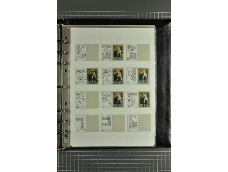1918/2000, enorm umfangreiche ungebrauchte/postfrische und gestempelte Sammlung mit einer Vielzahl an guten Werten und Besond