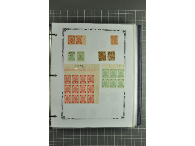 1918/2000, enorm umfangreiche ungebrauchte/postfrische und gestempelte Sammlung mit einer Vielzahl an guten Werten und Besond