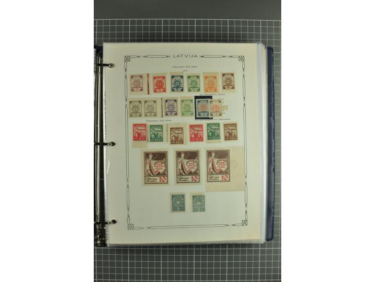 1918/2000, enorm umfangreiche ungebrauchte/postfrische und gestempelte Sammlung mit einer Vielzahl an guten Werten und Besond
