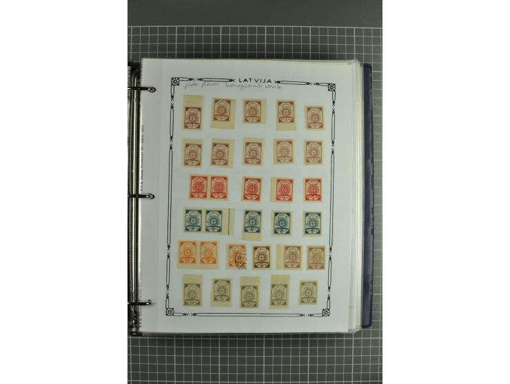 1918/2000, enorm umfangreiche ungebrauchte/postfrische und gestempelte Sammlung mit einer Vielzahl an guten Werten und Besond