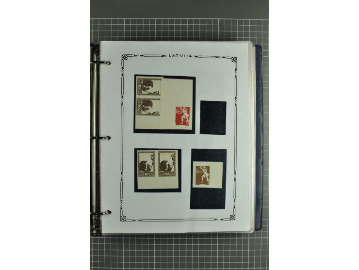 1918/2000, enorm umfangreiche ungebrauchte/postfrische und gestempelte Sammlung mit einer Vielzahl an guten Werten und Besond