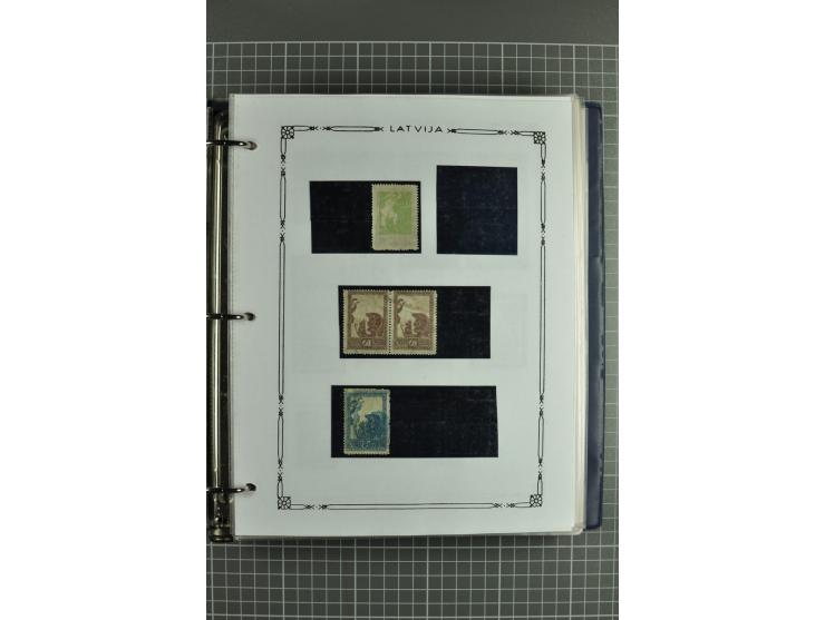 1918/2000, enorm umfangreiche ungebrauchte/postfrische und gestempelte Sammlung mit einer Vielzahl an guten Werten und Besond
