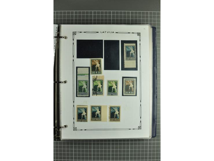 1918/2000, enorm umfangreiche ungebrauchte/postfrische und gestempelte Sammlung mit einer Vielzahl an guten Werten und Besond