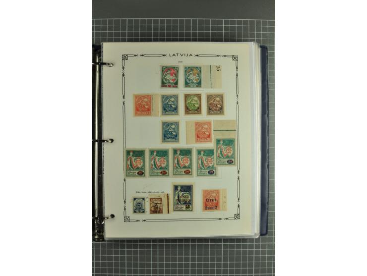 1918/2000, enorm umfangreiche ungebrauchte/postfrische und gestempelte Sammlung mit einer Vielzahl an guten Werten und Besond