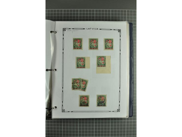 1918/2000, enorm umfangreiche ungebrauchte/postfrische und gestempelte Sammlung mit einer Vielzahl an guten Werten und Besond