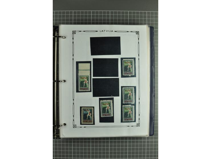 1918/2000, enorm umfangreiche ungebrauchte/postfrische und gestempelte Sammlung mit einer Vielzahl an guten Werten und Besond