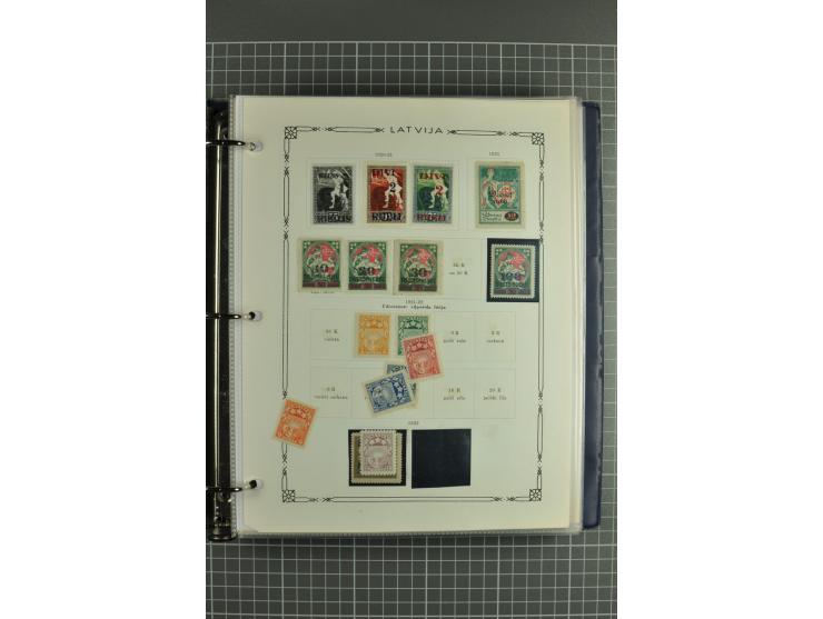 1918/2000, enorm umfangreiche ungebrauchte/postfrische und gestempelte Sammlung mit einer Vielzahl an guten Werten und Besond