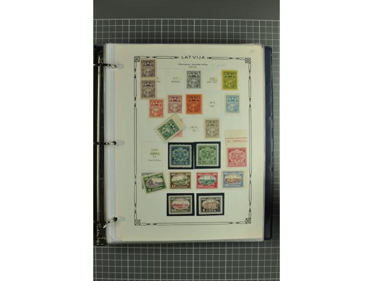 1918/2000, enorm umfangreiche ungebrauchte/postfrische und gestempelte Sammlung mit einer Vielzahl an guten Werten und Besond